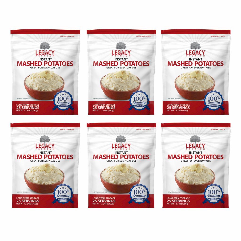 Legacy Premium Instant Mashed Potatoes 6 Pouches
