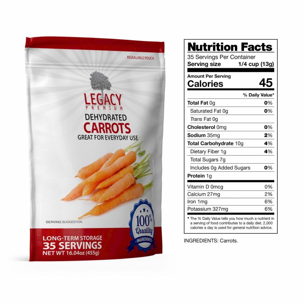 LE0028 Pouch Front w/ Nutrition Label