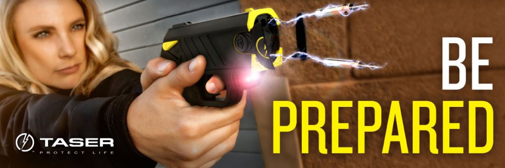 Self Defense and Security Products- Taser Banner