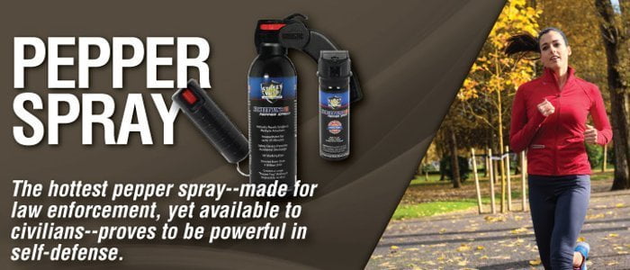 Pepper Spray - Woman Jogging