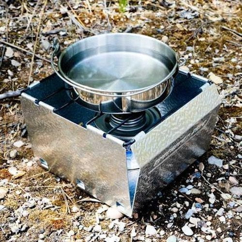 Bobcat Stove Outside