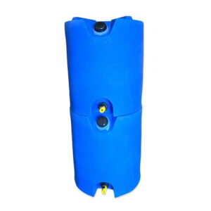 2 Stacked 30 Gallon Water Storage Tanks