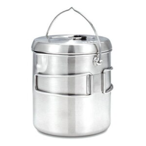 Solo Stove Pot 1800 handles folded, bail up