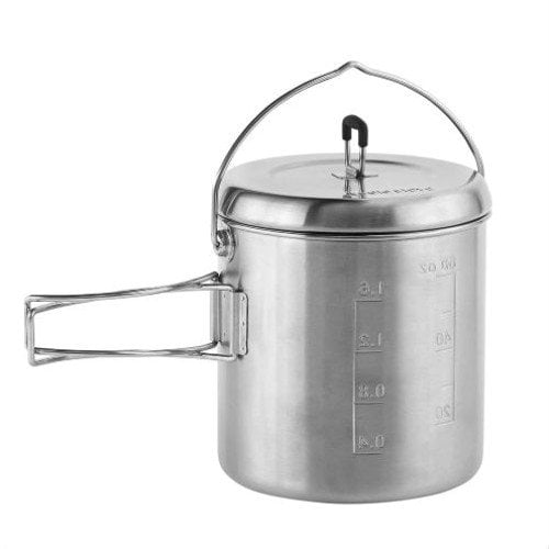Solo Stove Pot 1800 handles out, lid on