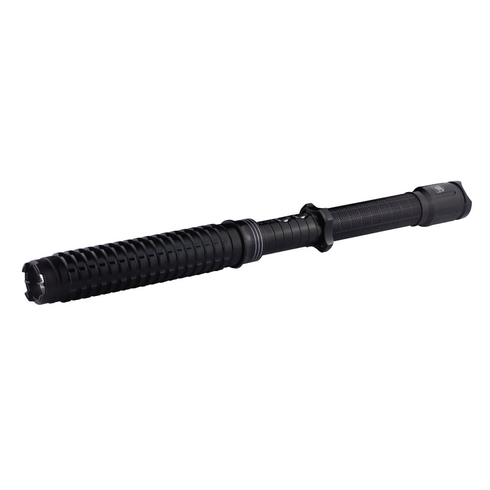 Streetwise 30M Attitude Adjuster Stun Baton Flashlight in short position