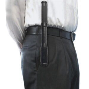 Streetwise 9M MINI Barbarian Stun Baton Flashlight - on hip