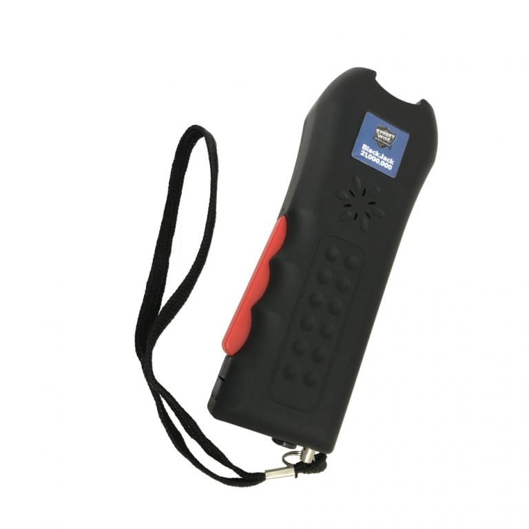 Streetwise 21M Black Jack Stun Gun - w/ lanyard