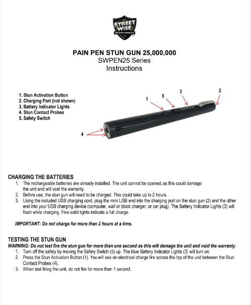 SWPEN25 Instructions Cover