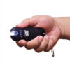 Streetwise 24M SMART Keychain Stun Gun - Black in hand