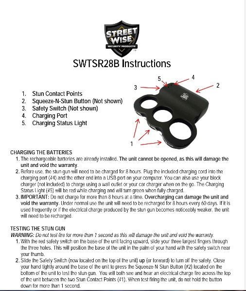 SWTSR28B Instructions Cover