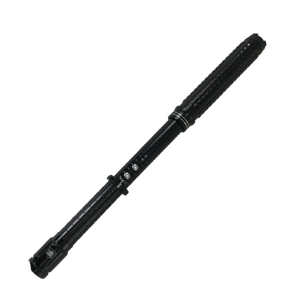 Streetwise 30M Attitude Adjuster Stun Baton Flashlight extended