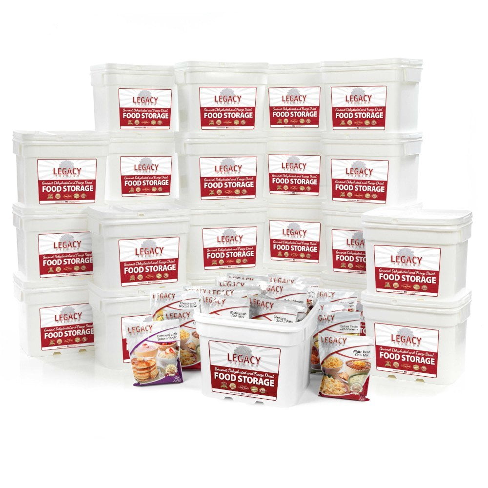 2880 Servings Food Storage w/ Open Bucket