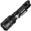 Police Force 14M Public Defender Stun Flashlight - top angle side