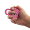 HD Sting Ring Stun Gun Pink in Hand