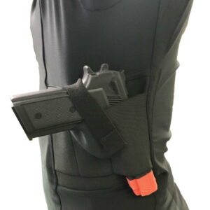 SWBPCH with training gun in holster