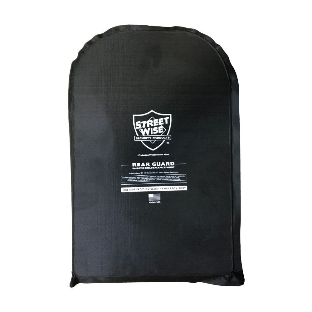 Streetwise Rear Guard Ballistic Shield 11x17