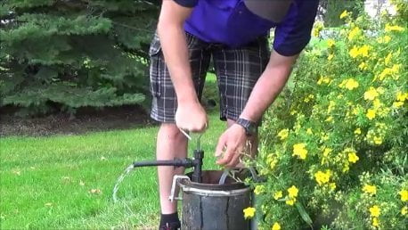 Gunslinger Emergency Manual Well Pump Gunslinger in action