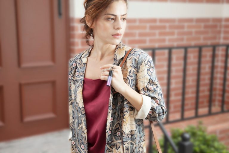 ACGA Aurora woman looking over shoulder