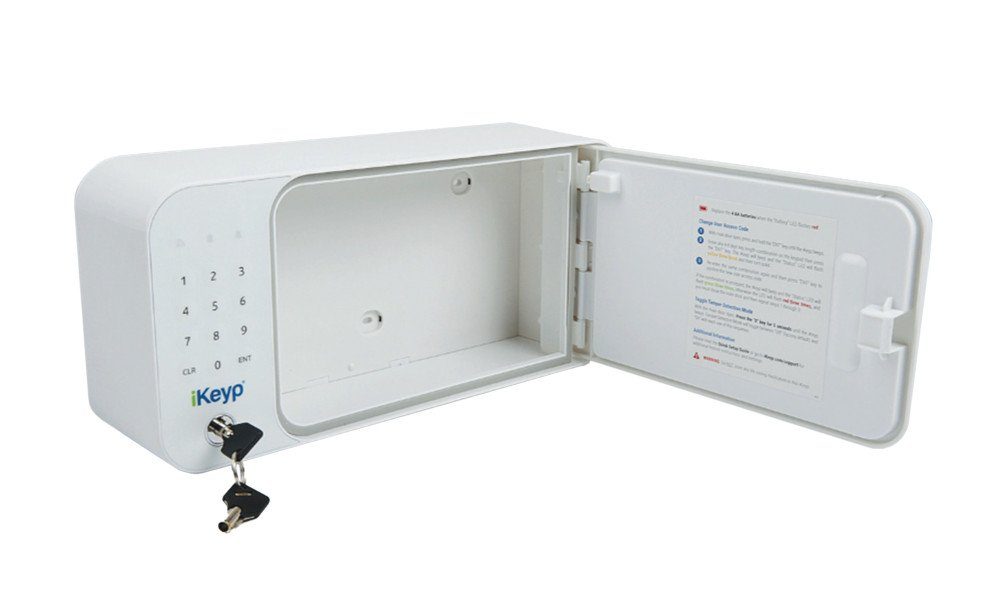 IKeyp Smart Storage Safe IKBOLT open w/ keys