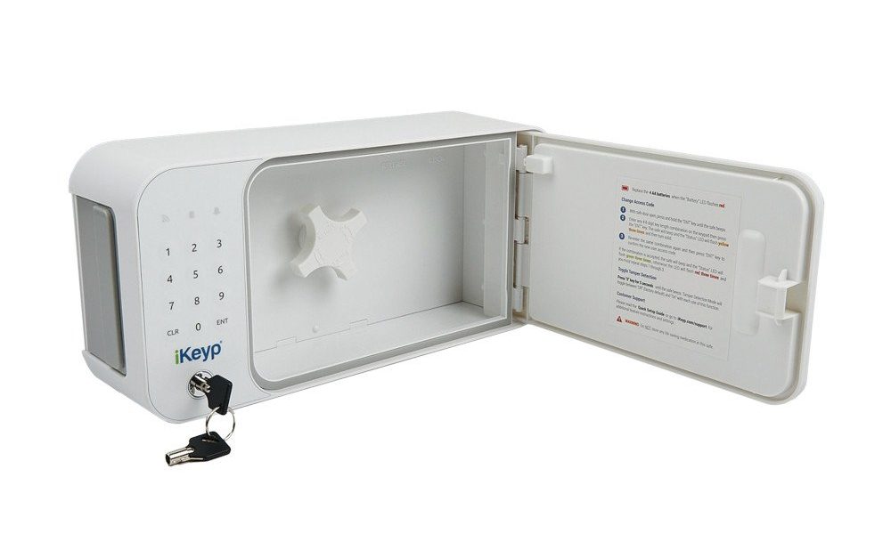 IKeyp Smart Storage Safe IKPRO open w/ keys