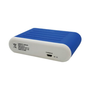 Pocket Jump Power Bank and Car Jump Starter Blue charging port