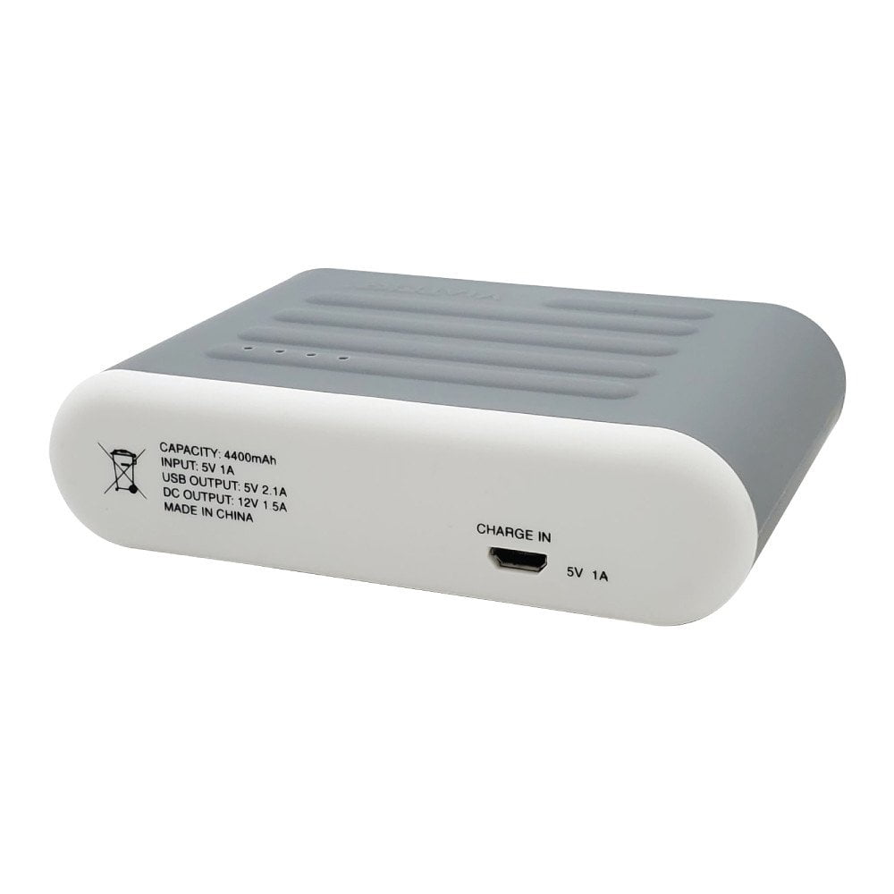 Pocket Jump Power Bank and Car Jump Starter Gray back