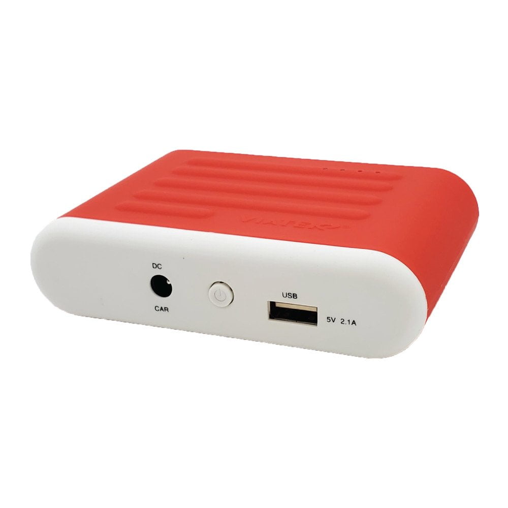 Pocket Jump Power Bank and Car Jump Starter Red