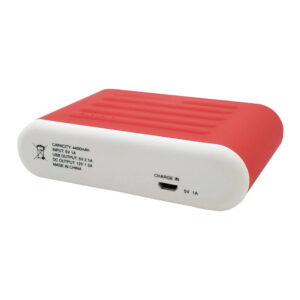 Pocket Jump Power Bank and Car Jump Starter Red Charging Port