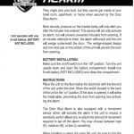 SWDS85 Instructions cover