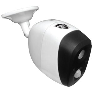 Knight Light Motion Activated Alarm & Light w/ Remote side angle