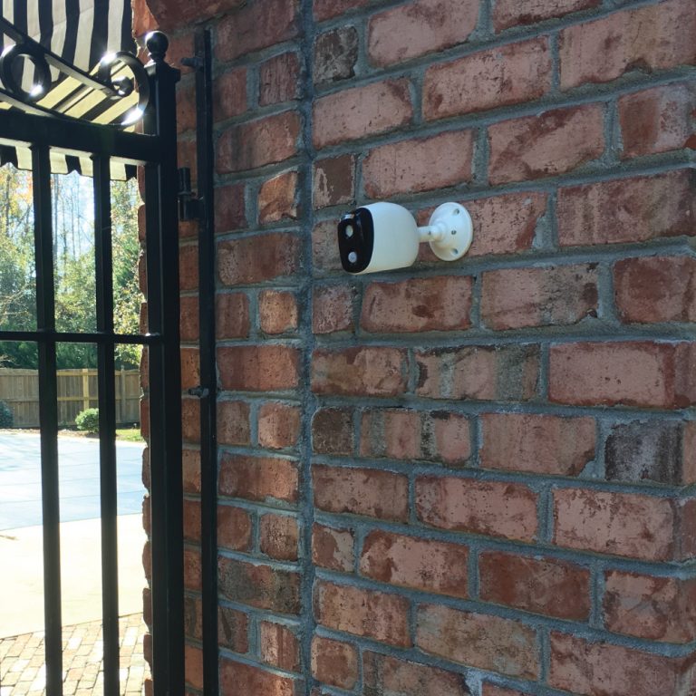 SWKLAL mounted on brick