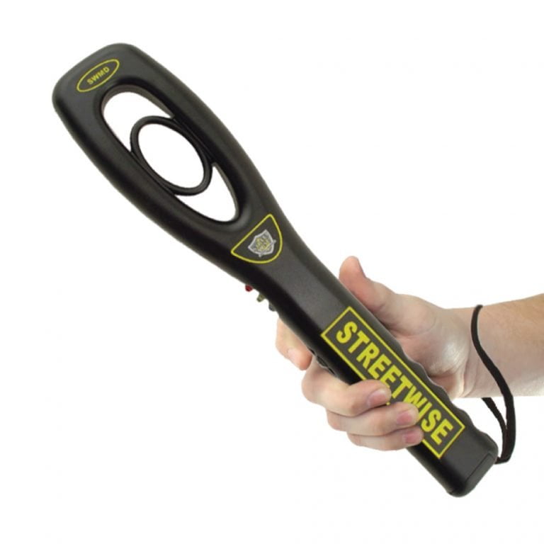 Streetwise Handheld Metal Detector in hand