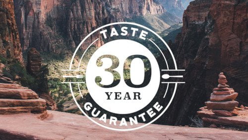 Mountain House 30-Year Shelf Life Badge