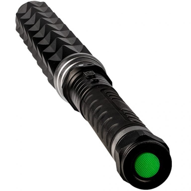 Safety Technology Bouncer Stun Baton Flashlight tail cap