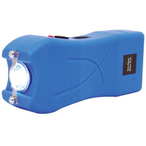 Safety Technology 80M Runt Stun Gun Blue top side view