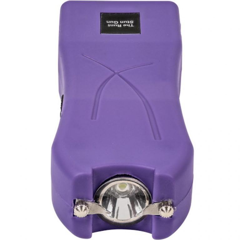 Safety Technology 80M Runt Stun Gun Purple front view