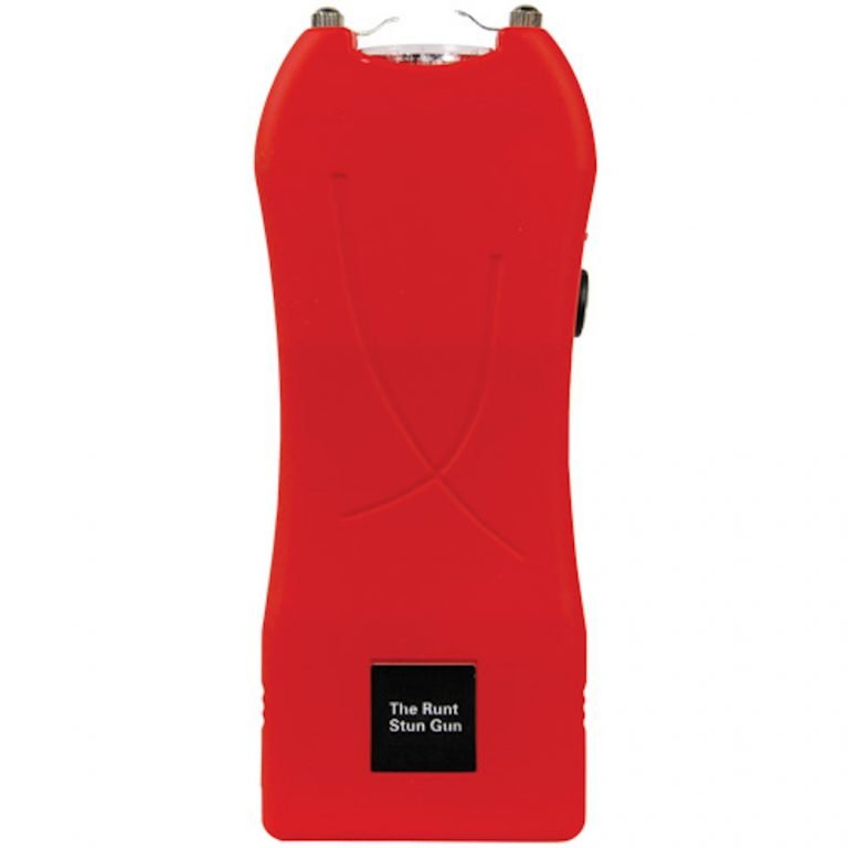 Safety Technology 80M Runt Stun Gun Red upright