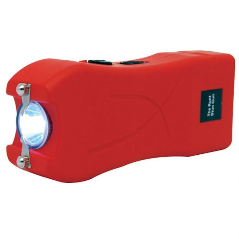 Safety Technology 80M Runt Stun Gun Red front side view