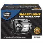 Streetwise Smart Light LED Headlamp Packaging