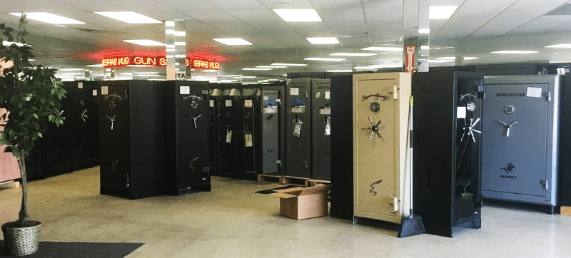 Gun Safe Tips Display
