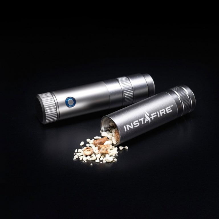 InstaFire CrossFire Plasma Lighter Open