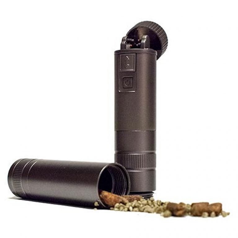 InstaFire CrossFire Plasma Lighter open upright