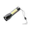 Police Force XPE / COB LED Mini Flashlight side view