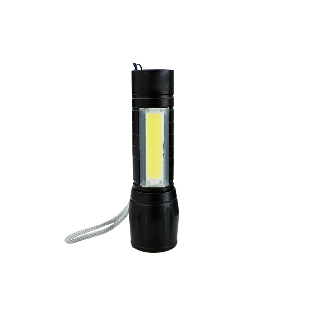 Police Force XPE / COB LED Mini Flashlight upright