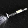 Police Force XPE / COB LED Mini Flashlight beam in rain