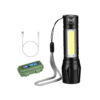 Police Force XPE / COB LED Mini Flashlight contents
