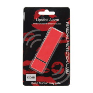 Lipstick Personal Alarm Pink Package
