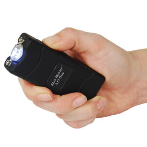 Stun Master L'il Guy Stun Gun Black in Hand