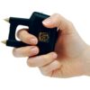 Spike Stun Gun Black in hand