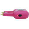 Spike Stun Gun Pink on side button